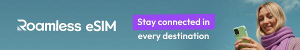 Roamless eSIM. Stay connected in every destination.